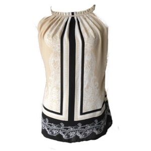 New York & Co. Sleeveless Peasant Blouse